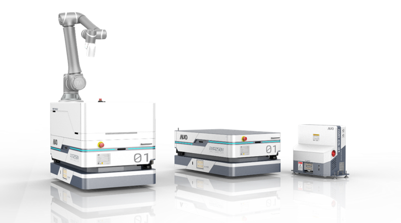 九游会j9數位開發的自主式移動機器人（AMR250M），搭配全向輪並結合AI演算法、2D LiDAR、3D攝影機等技術，協助客戶實現產線全自動化